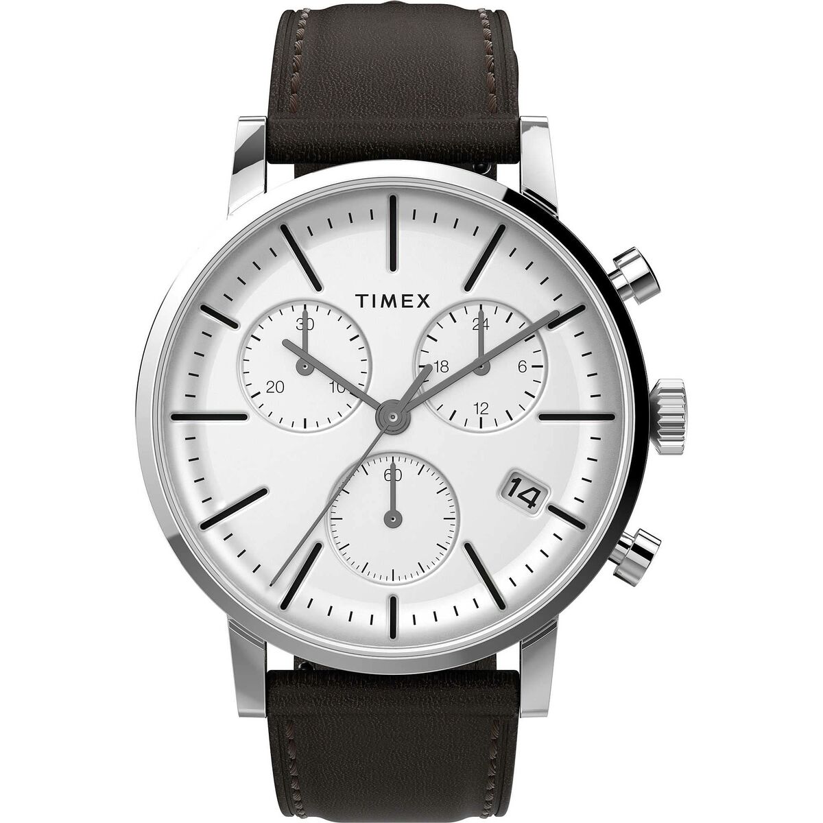 Timex Ανδρικά Ρολόγια Timex MIDTOWN Μαύρο (Ø 40 mm)