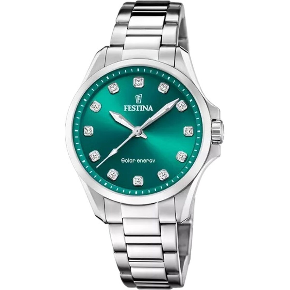 Festina Ανδρικά Ρολόγια Festina F20654/3 Πράσινο Ασημί