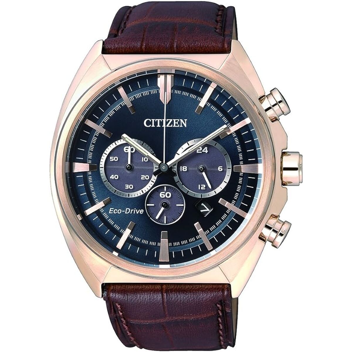 Citizen Ανδρικά Ρολόγια Citizen METROPOLITAN CRONO - ECO DRIVE Μαύρο (Ø 43 mm)