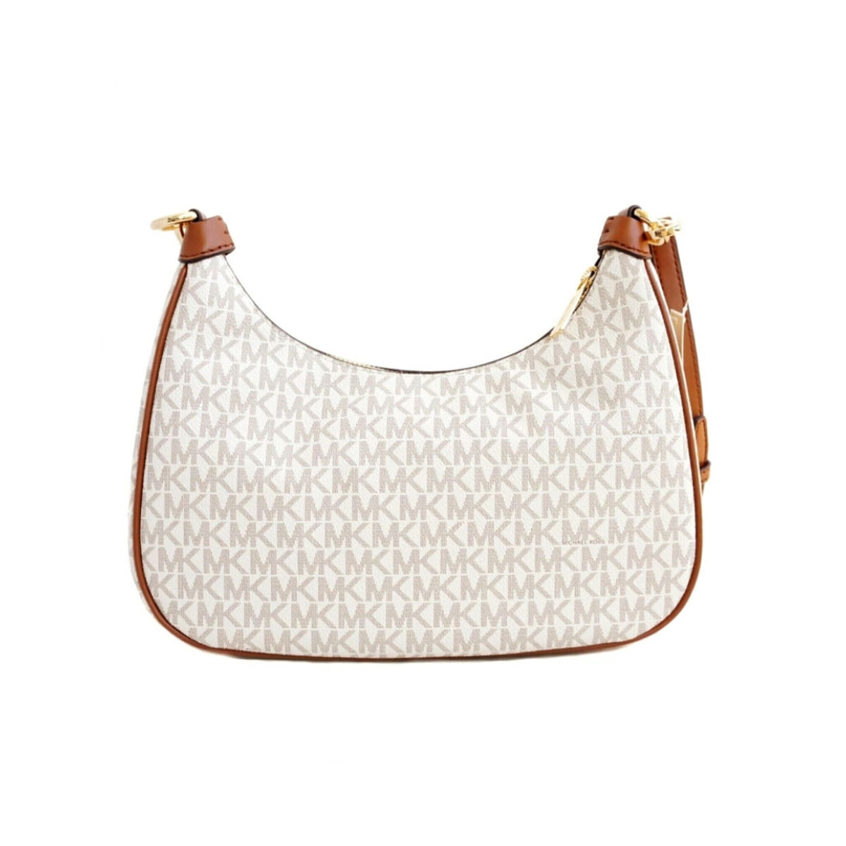 Γυναικεία Τσάντα Michael Kors CORA-VANILLA Γκρι 27 x 21 x 7 cm φωτογραφία