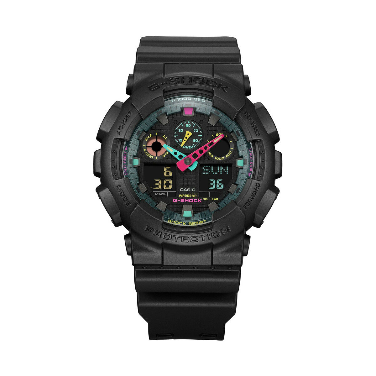 Ανδρικά Ρολόγια Casio G-Shock GA-100MF-1AER (Ø 51 mm) φωτογραφία