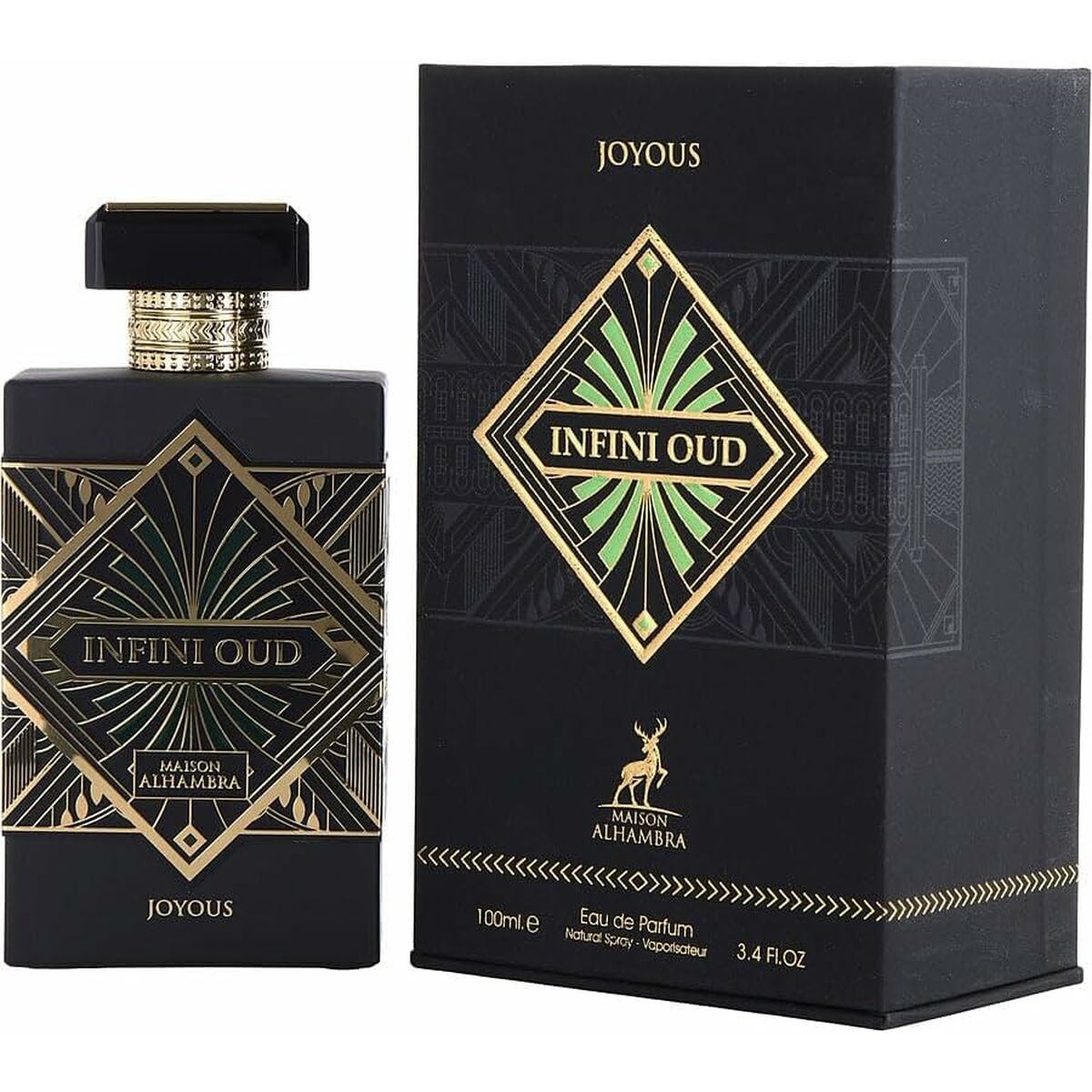 Άρωμα Unisex Maison Alhambra Infini Oud Joyous EDP 100 ml φωτογραφία