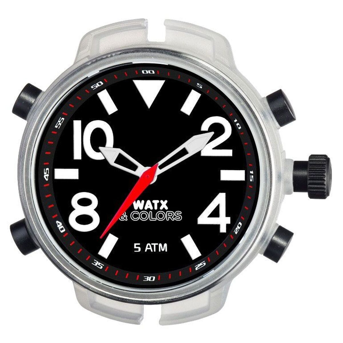 Watx & Colors Ανδρικά Ρολόγια Watx & Colors RWA3700R Μαύρο