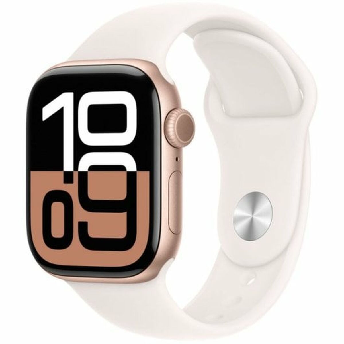 Apple Ανδρικά Ρολόγια Apple Series 10 GPS 42mm Ροζ