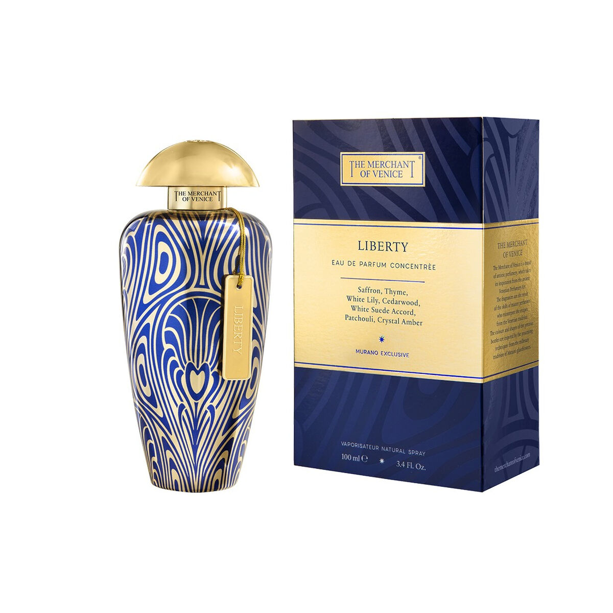 The Merchant of Venice Unisex Perfume The Merchant of Venice Liberty EDP 100 ml