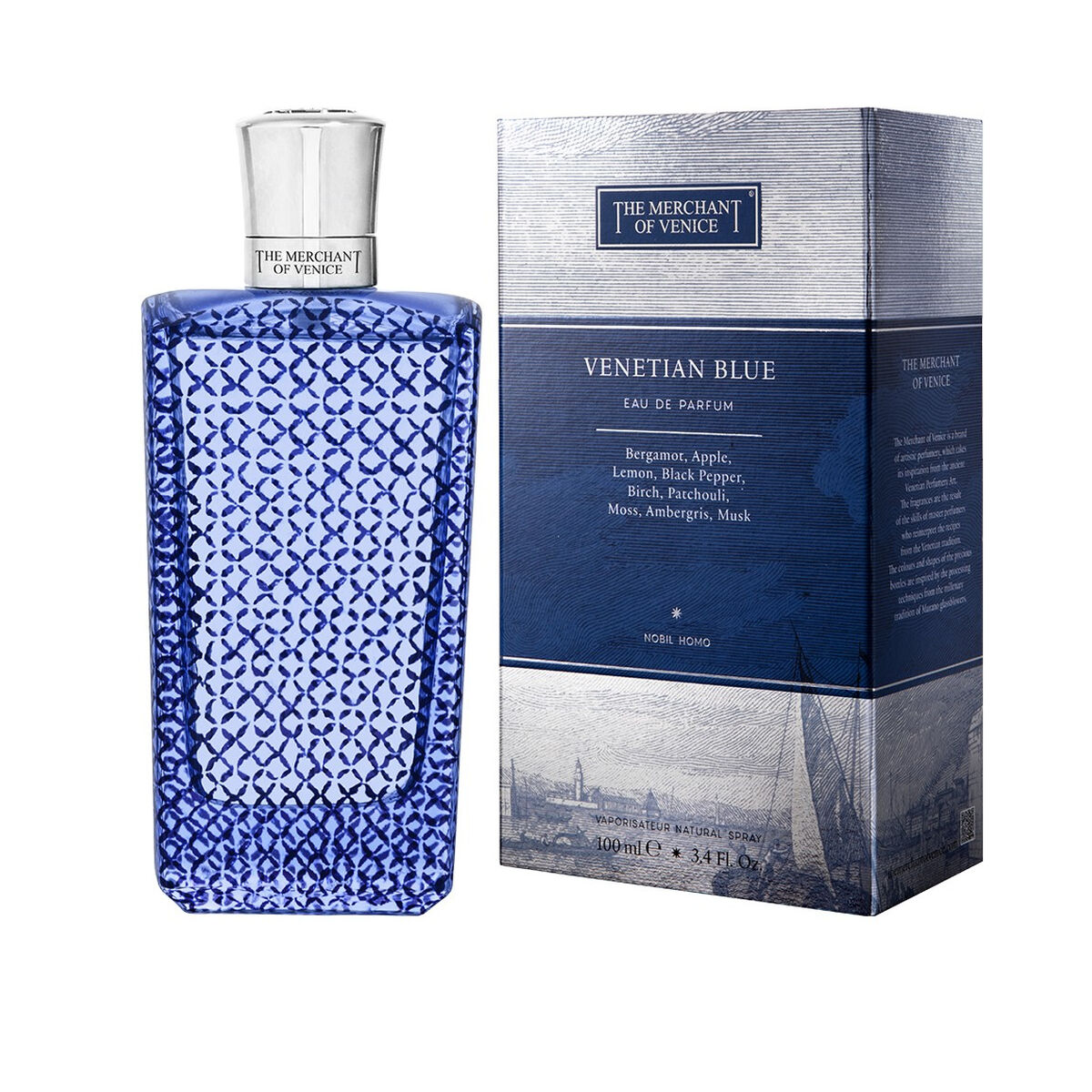 The Merchant of Venice Men's Perfume The Merchant of Venice Venetian Blue EDP 100 ml