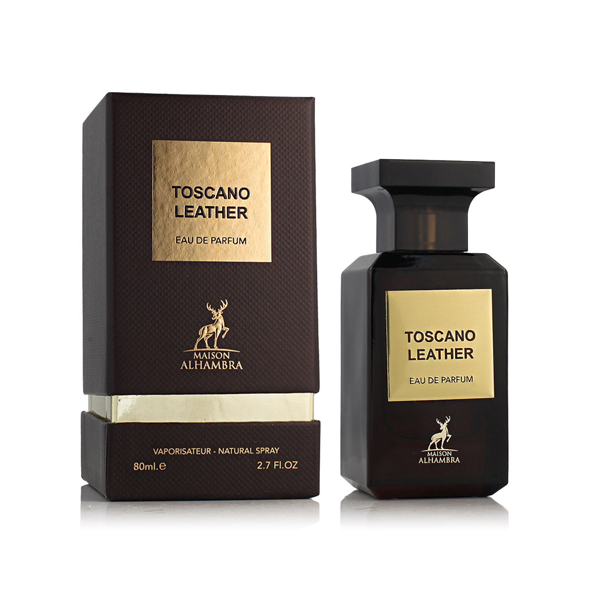 Maison Alhambra Men's Perfume Maison Alhambra Toscano Leather EDP 80 ml