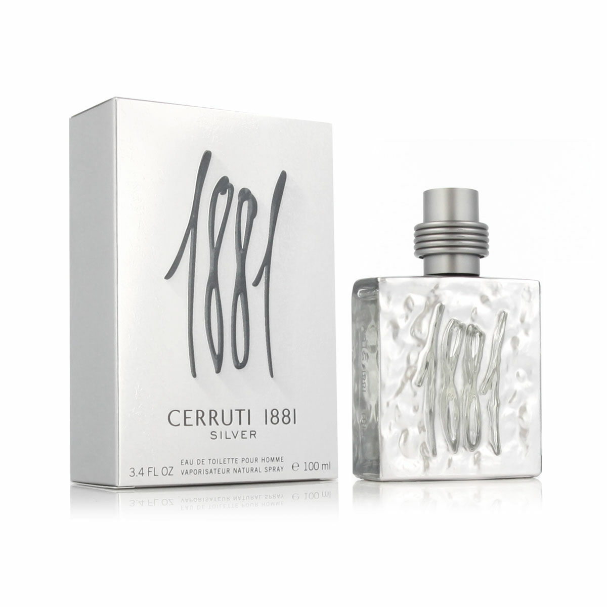 Cerruti Men's Perfume Cerruti EDT 1881 Silver 100 ml