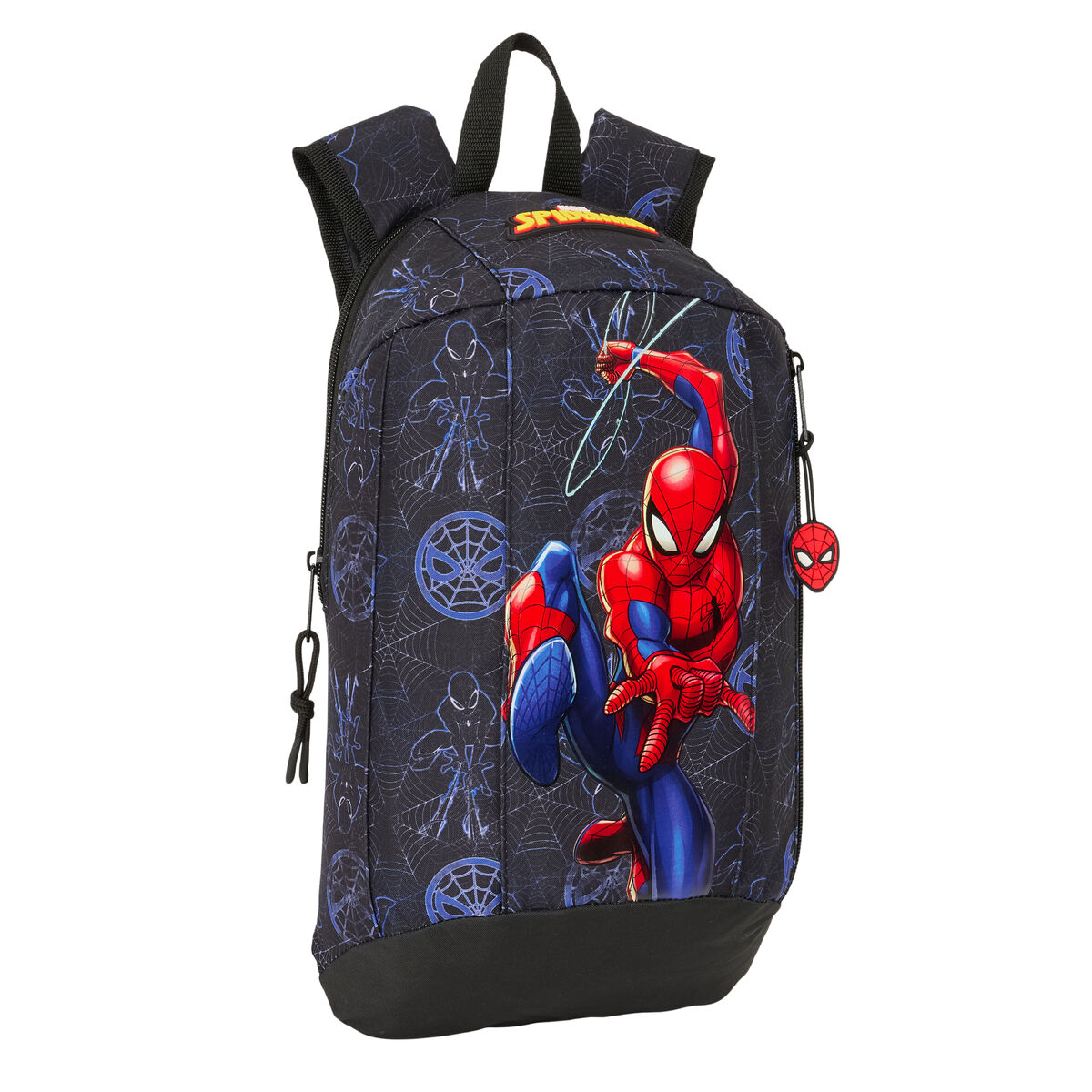 Spider-Man Σακίδιο Πλάτης Casual Spider-Man Attack Μαύρο 22 x 39 x 10 cm